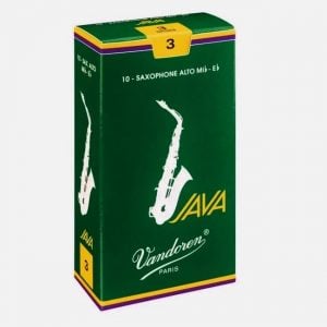 Vanodren Java Green Alto Sax Reeds (BOX: 10 Reeds)