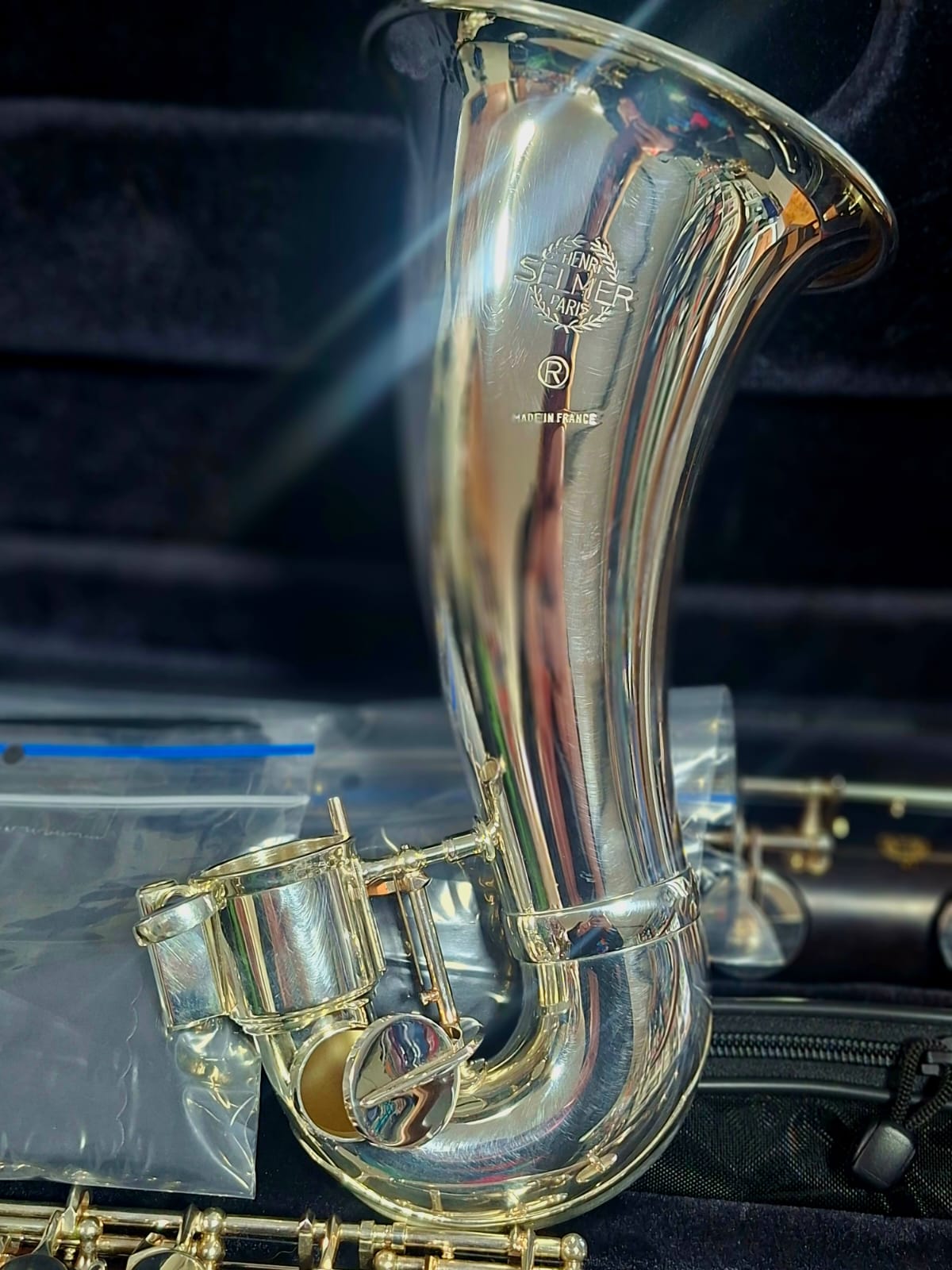 Pre-Loved Henri SELMER Paris Privilege Low C Bass Clarinet - Image 13