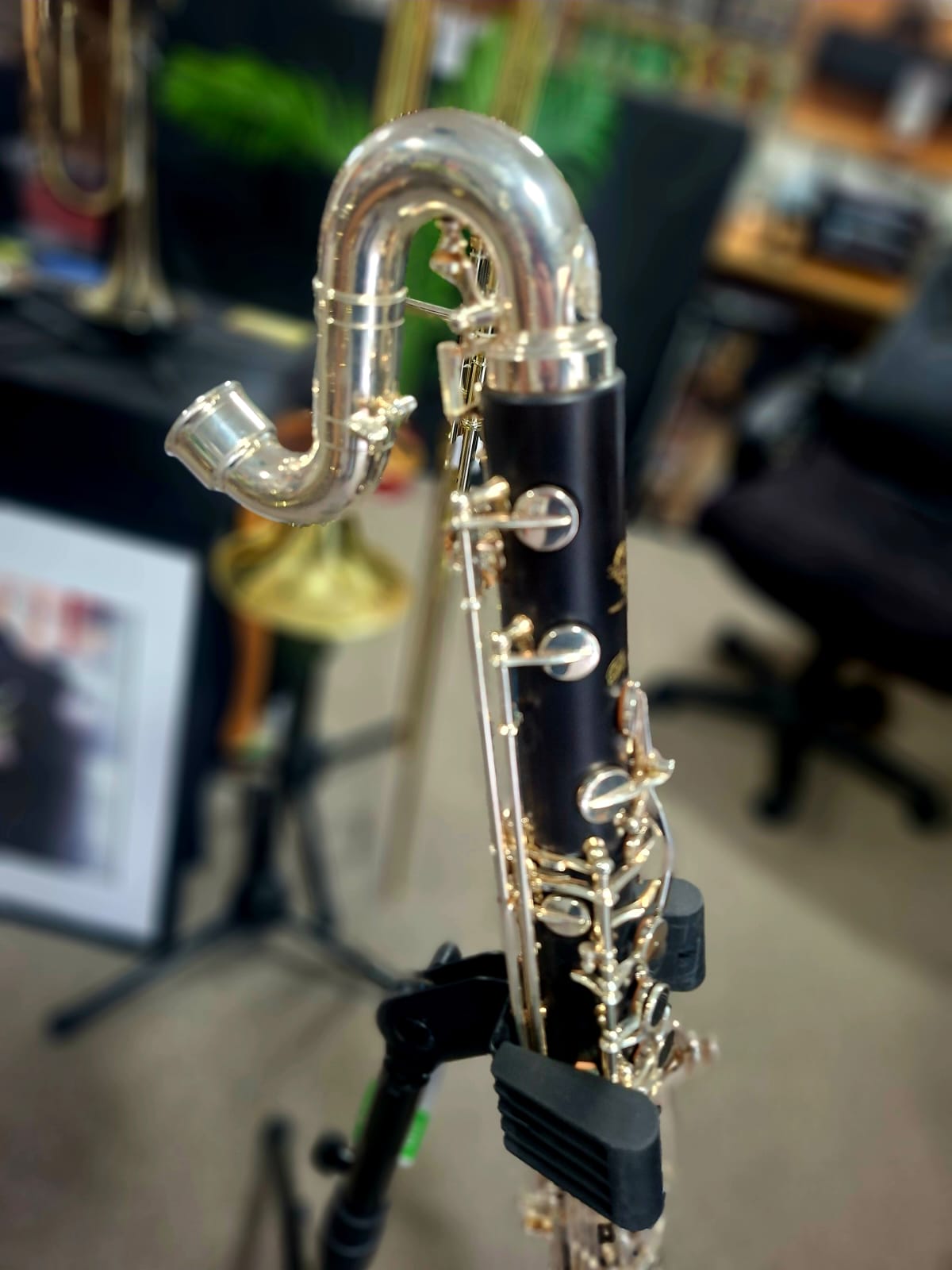 Pre-Loved Henri SELMER Paris Privilege Low C Bass Clarinet - Image 7
