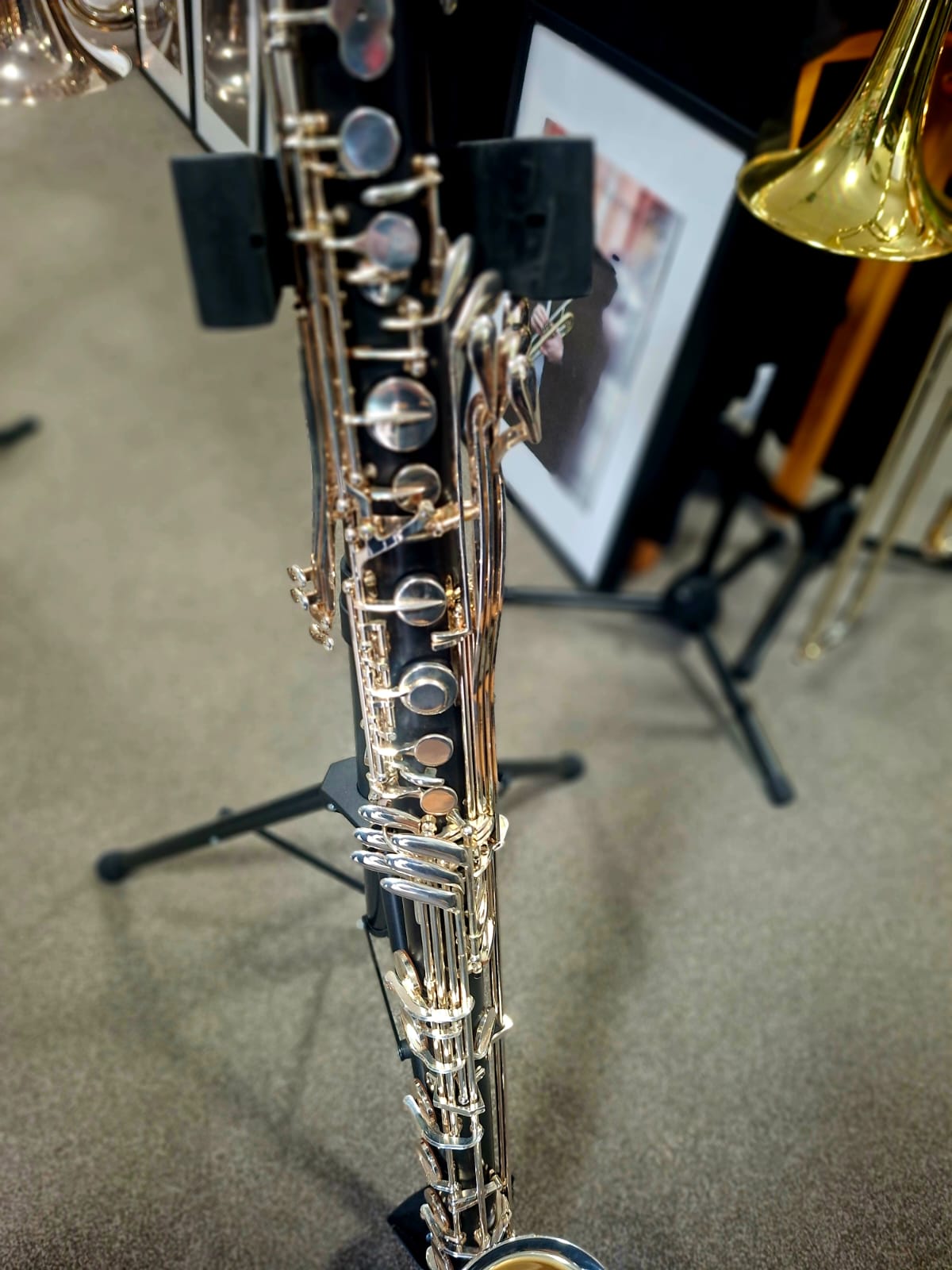 Pre-Loved Henri SELMER Paris Privilege Low C Bass Clarinet - Image 5