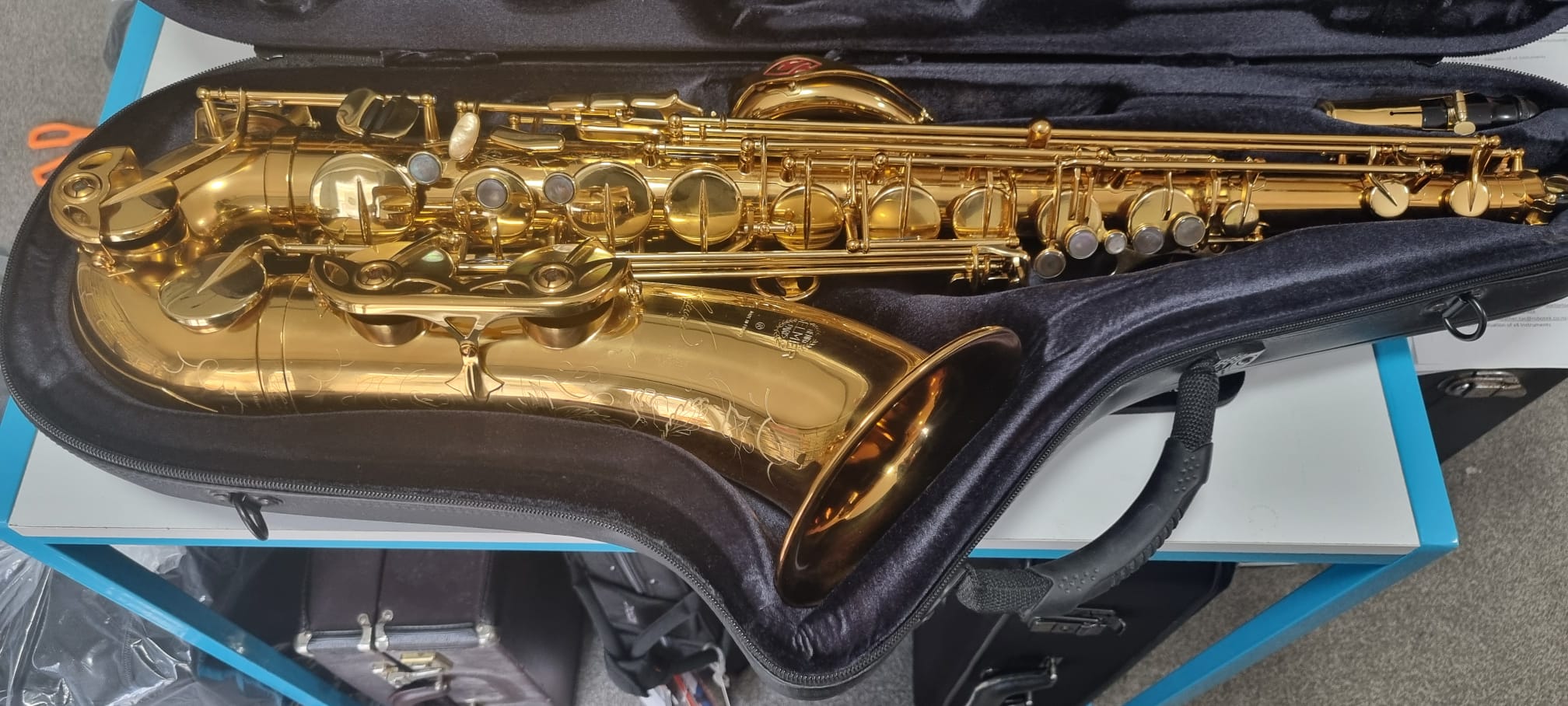 Pre-loved Selmer Tenor Saxophone Reference 54 Collector's Edition - Dragonbird #T039 - Image 5