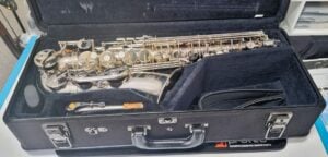 Pre-loved Yamaha Alto Sax YAS62 Silverplated