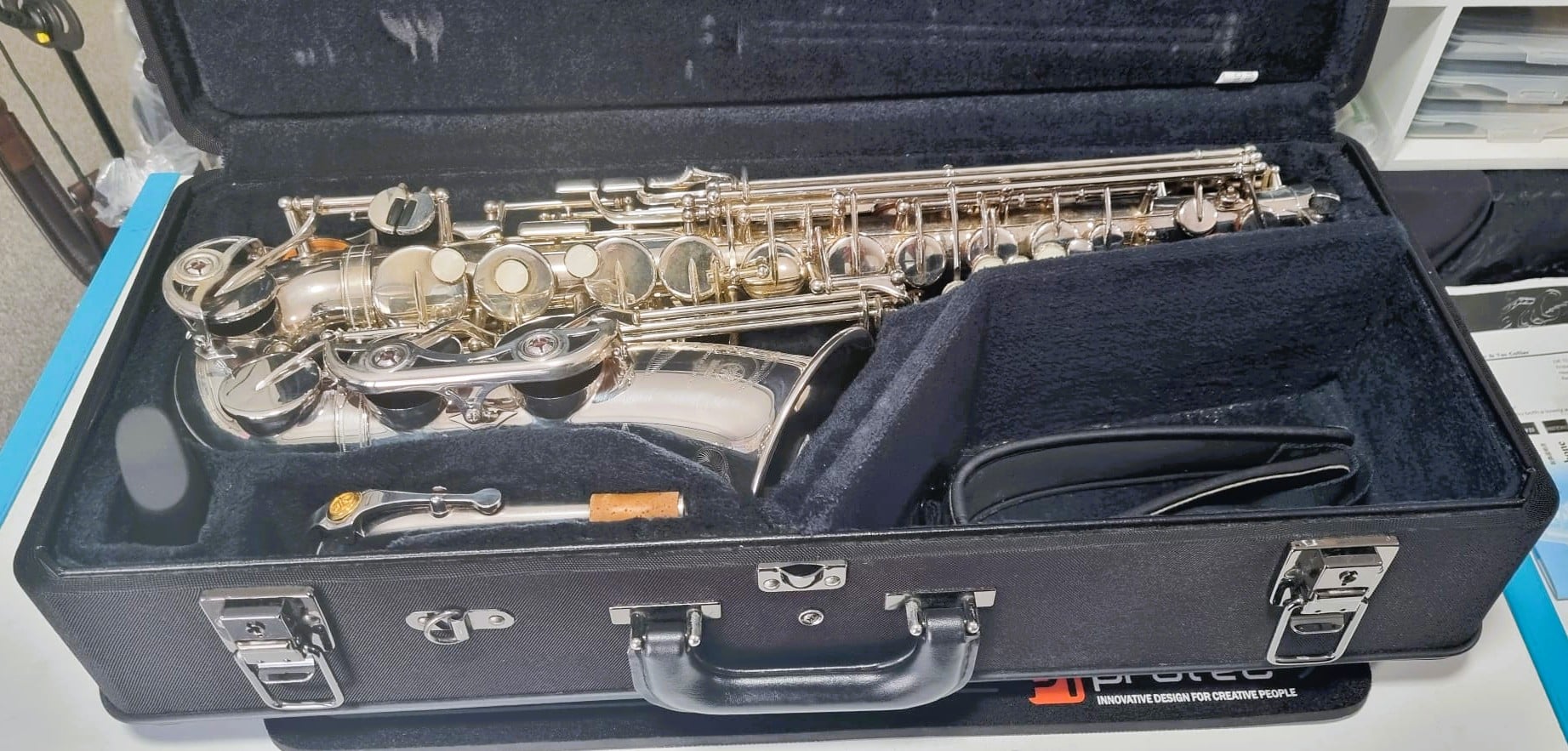 Pre-loved Yamaha Alto Sax YAS62 Silverplated